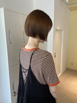 ロジェ(loje) [loje] ミニボブ/アプリコットオレンジ/ブラウン