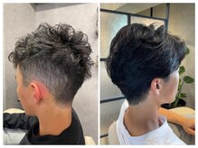 メンズカット/ソフモヒ/刈り上げ/ツーブロック/メンズパーマ
