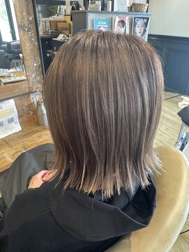 2席のみの美容室 アナイス(Anaiss) ミディアムヘア/デザインカラー/フェイスフレーミング/蟹江