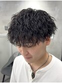 縦落ちツイスパ/縦落ちパーマ/広島メンズ