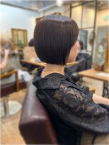 アマテラスゼロ 新宿(AMATELAS zero)&nbsp;アッシュブラウン×ぷつっとボブ