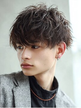 ブラン 池袋(BLANC) シャドウパーマ/フェザーパーマメンズパーマ/ツイストスパイラル