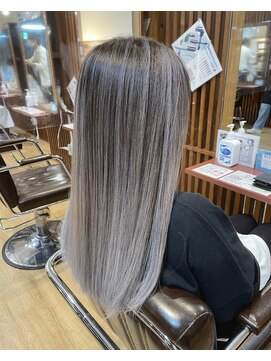 ブリッツ レボ(BLITZ-REVO) 着物ヘア/大人ガーリー/ダークアッシュ/似合わせカット/柏駅