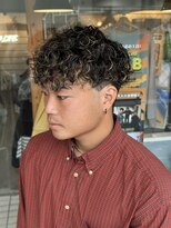 スウェル 船橋店(Swell)&nbsp;MEN’S HAIR/波巻きツイストスパイラル/リバースセンターパート