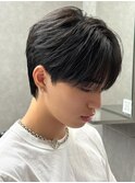 マッシュ/黒髪/ナチュラルマッシュ/メンズ/ツーブロック