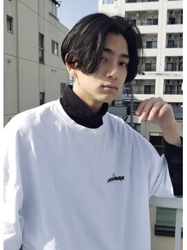 メゾン 吉祥寺北口(MAISON) ナチュラルセンターパート × 大人のニュアンスヘア