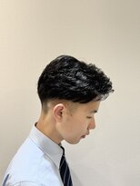 レンジヘアー(lange hair)&nbsp;高校生カット【鈴鹿/四日市/津/メンズ/ニュアンスパーマ】