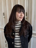 トリコ 梅田茶屋町店(trico) たっぷりレイヤー × ほんのりボルドーブラウン