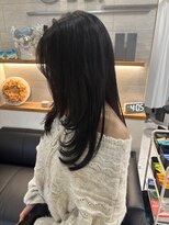 エン(en.)&nbsp;【韓国風】艶髪グレージュ×顔周りくびれレイヤー