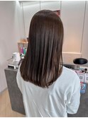 透明感◎オリーブブラウン×ブリーチなし