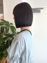 オーシャン(Ocean)&nbsp;ショート ボブレイヤー グレージュ 髪質改善トリートメント 20代