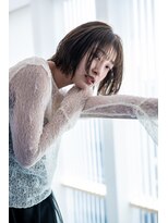 サロンドミルク 新百合ヶ丘店(salon de MiLK)&nbsp;動きのあるボブヘア＜新百合ヶ丘＞