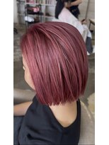 ボンドヘアステージ 良福寺店(BOND hair stage) ピーチレッド
