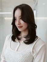 ノイ 銀座(noi)&nbsp;顔周りレイヤーカットべージュカラーくびれレイヤーカット