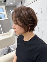 レウーナ 塚口(Reuna) 【ショートボブ】ナチュラルグレージュ C_