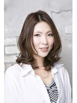 エッジ ヘアー デザイン(edge hair Design) ふんわりミディー！！！