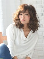 アース 上本町店(HAIR&MAKE EARTH) フェザーカールミディ【EARTH上本町店】