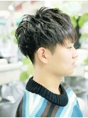 ツーブロックメンズパーマ