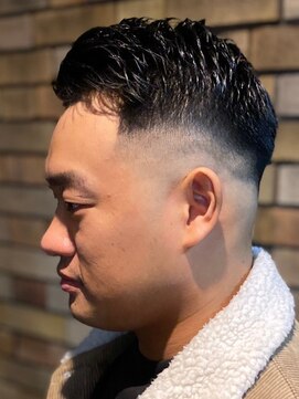 バーバーリング メソッド(BARBERING METHOD) ライトフェードスタイル ビジネスシーンでも