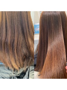 ブリエ(Briller) 根元白髪染めと全体ヘナカラートリートメント