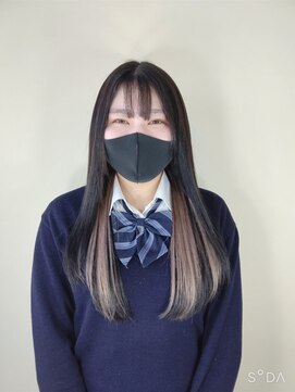 ウィット アンド ラファム Wit &La Famme エクステで作るインナーカラー