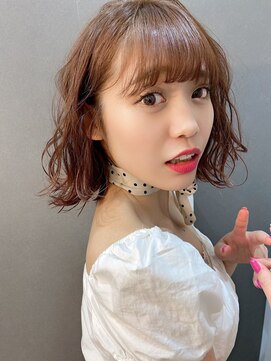 アルケー ヘアアンドヘッドスパ 錦糸町南口店(arche Hair&head spa) 美髪/切りっぱなしボブ/ピンクブラウン/エアリーロング/錦糸町