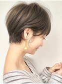 大人女子のイメチェンヘア前髪自信あり！ラベンダーカラー