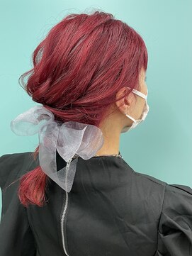 リーホリエ(Lee Horie) 【石森】ブリーチonカラー×簡単アレンジ