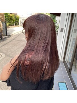 テラ 八幡山(TERRA) ケアカラーで暖色パープル