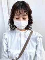 リビング 津田沼(LIVING)&nbsp;マッシュ/くびれヘア/ビタミンカラー/艶ボルドー[津田沼駅]