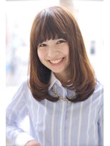 リーフ 西焼津店(LeaF)&nbsp;ニュアンスカール☆ミディスタイル