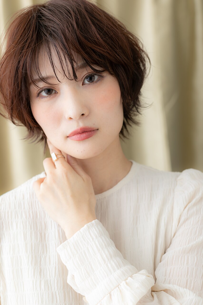マッシュルームヘア小顔ふわふわショート310Z越谷30代40代50代 マッシュルームヘア小顔ふわふわショート310Z越谷30代40代50代