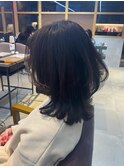 ネオウルフミディ　透明感暗髪