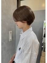 ベーシス(Basis) 【Basis福田】ハンサムショート×ナチュラルグレージュ