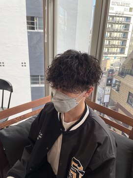 メンズ ラピス 横浜店(Men’sLapis) 波巻きスパイラルパーマ