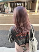 ピンクベージュ/インナーグレージュ/マチルダボブ/前髪【稲毛】