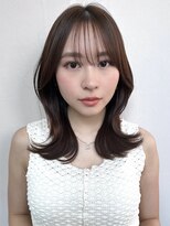 ジョエミバイアンアミ(joemi by Un ami)&nbsp;グレージュカラーシルキーベージュくびれヘア