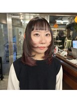 ギフトサニーサイド(gift sunny side)&nbsp;レイヤーたっぷりミディアムウルフ