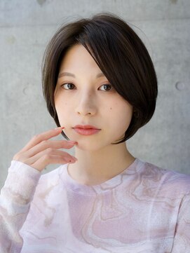 エインアンリー 表参道(AIN.ANLY.) 前髪なし大人ショートボブ20代30代40代【AIN.表参道】川原大地