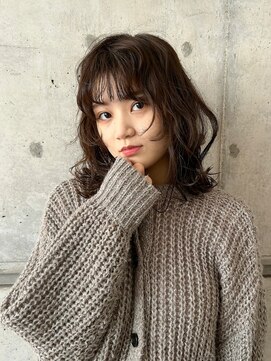 エミュ 天文館店(eMu) ゆるふわ♪マロンベージュ