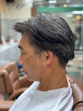 アポロカットステージ 相模大野店 アップバング/ツーブロックマッシュ<理容室>[メンズ/相模大野]