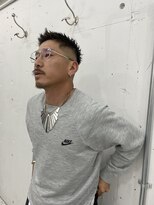 ウェルネス(Wellness)&nbsp;マッシュパーマウルフ波巻きハイライト37