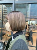 20代30代40代くびれヘア似合わせカット白髪ぼかしアースカラー