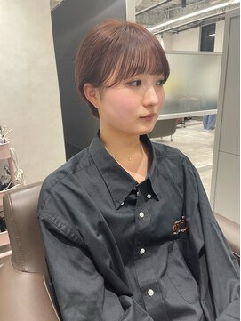 リアン バイ キートス(Lien by kiitos) ピンクブラウン/ショートヘア/