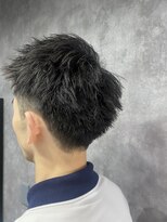 スピン 本八幡(SPIN)&nbsp;ベリーショート/ダークアッシュ/ニュアンスパーマ/韓国マッシュ