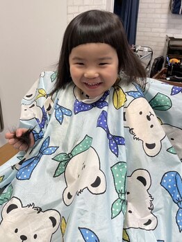 ヘア アンド フェイス みかんの写真/【発寒イオンすぐの好立地♪】キッズカット【0歳から6歳までの未就学児のお子様限定！】¥2530◇