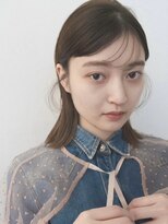 アピッシュ ギンザ(apish ginza)&nbsp;ロブ/ストレートスタイル/髪質改善/前髪パーマ/ダブルカラー