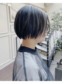 ハイライトカラーボブ