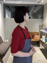 ミリ(milli Produce by ITAKURA)&nbsp;ボルドーミニボブ