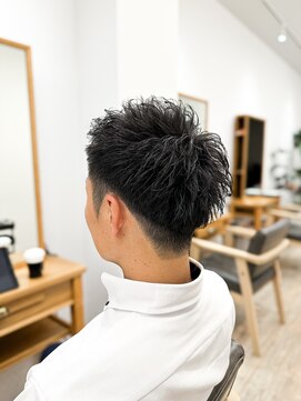 セイドット フクオカ(Say.FUKUOKA) 【メンズ★大名】ビジネスマンカット×ナチュラルパーマ×短髪